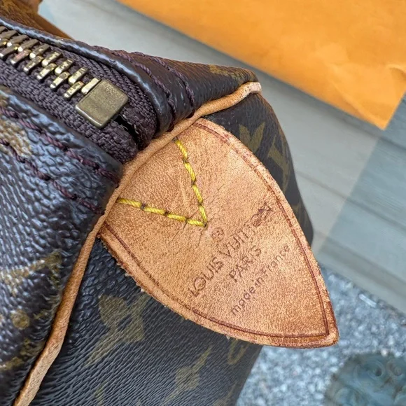 🤎🧡 Louis Vuitton Monogram Speedy 40 - Picture 7 of 15
